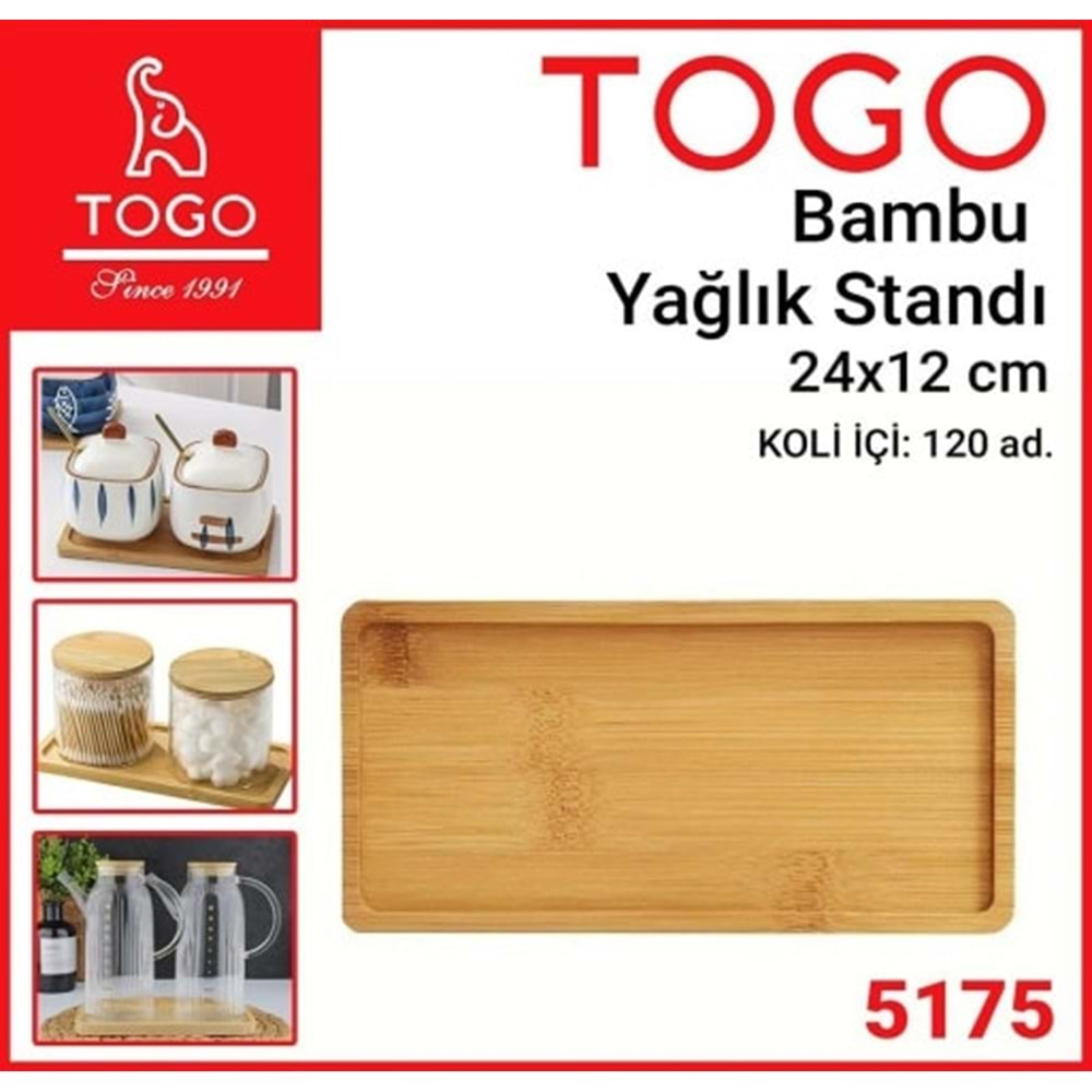 5175 TOGO-İTH YAĞLIK STANDI 24X12CM(120)