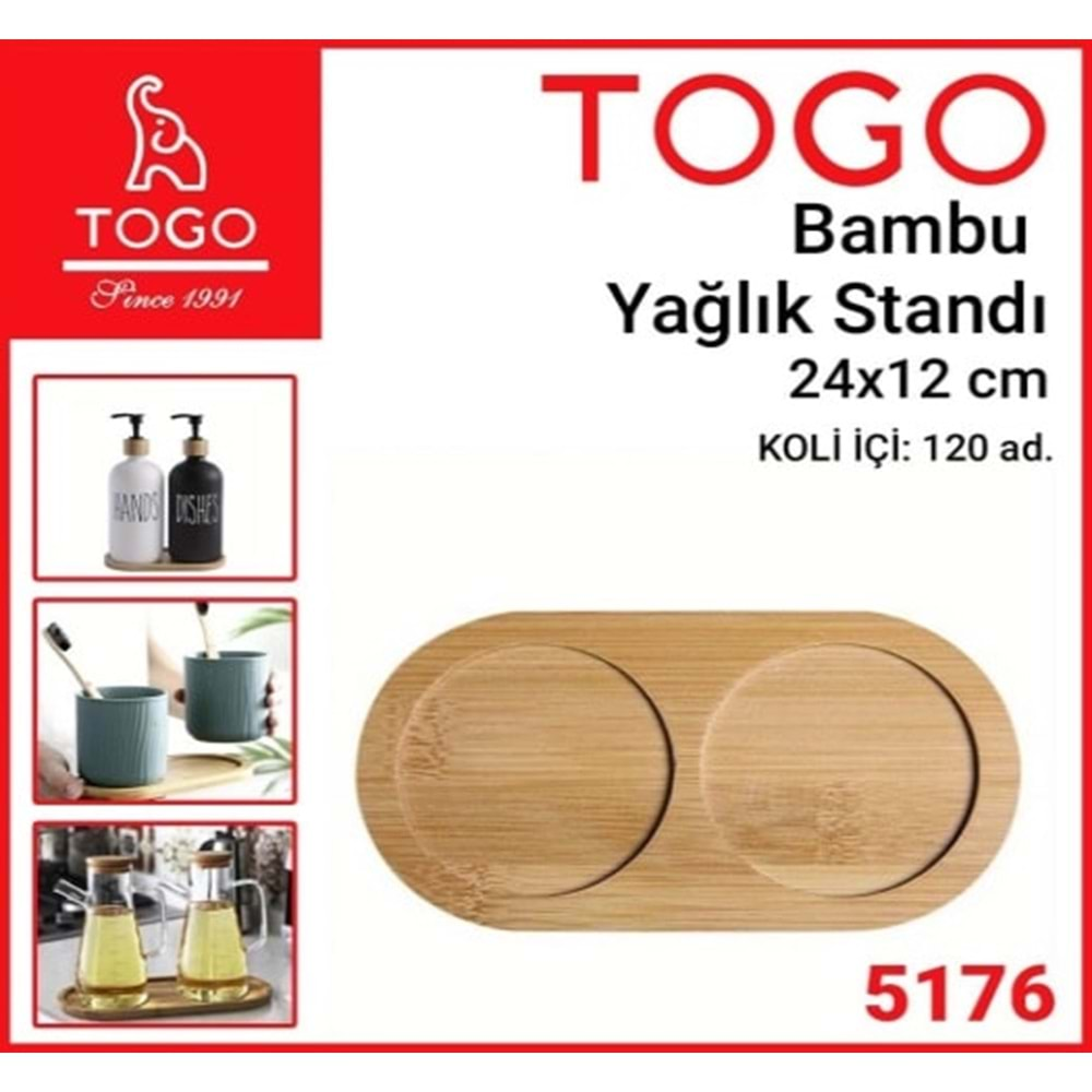 5176 TOGO-İTH YAĞLIK STANDI 24X12CM(120)