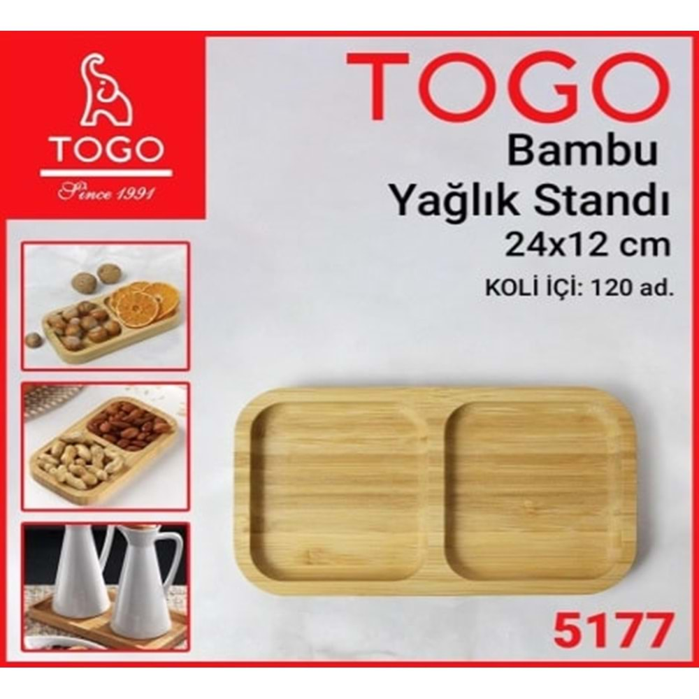 5177 TOGO-İTH YAĞLIK STANDI 24X12CM(120)