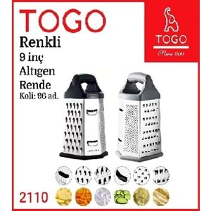 TOGO 2110 GRATER ALTIGEN RENDE 9 İNÇ TURUNCU*96