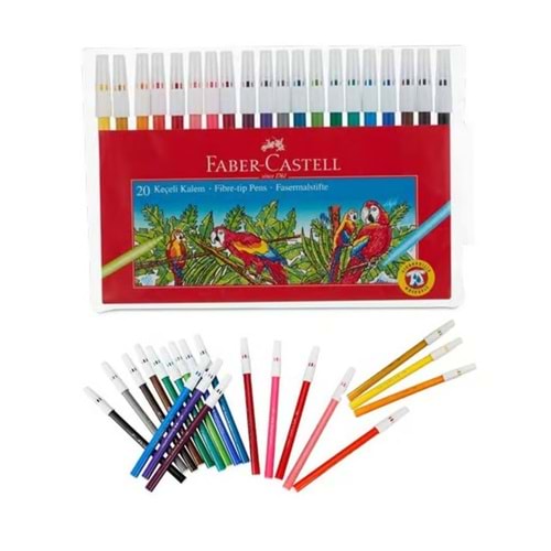 FABER KEÇELİ KALEM 20 Lİ YIKANABİLİR*