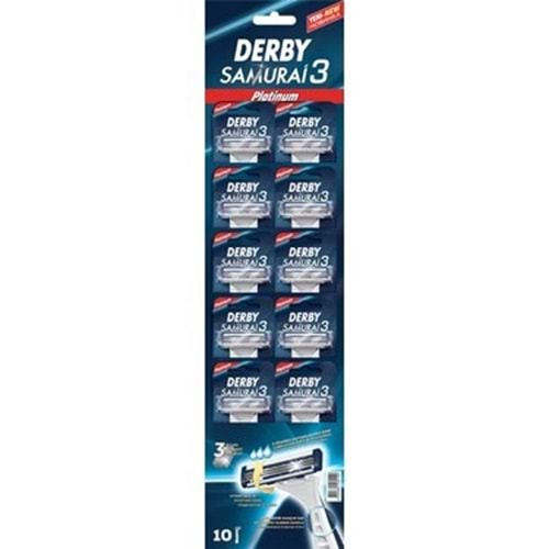 DERBY SAMURAİ3 PLATINUM KARTELA*10