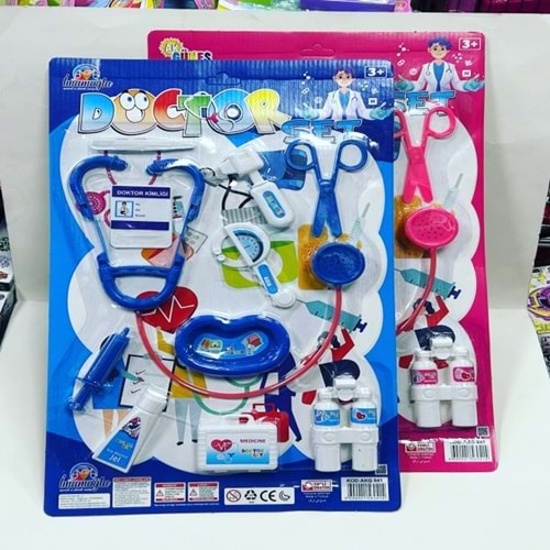AKG041 BÜYÜK DOKTOR SETİ KARTELA*50