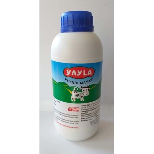 YAYLA PEYNİR MAYASI 500GR*6*24