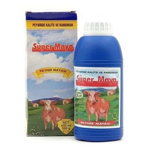 SÜPER MAYA PEYNİR MAYASI 500GR*24