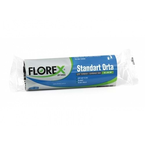 FLOREX ÇÖP TORBASI ORTABOY*50