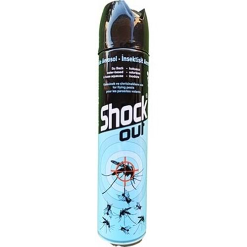SHOCK OUT BÖCEKSAVAR SPREY KOKUSUZ 300ML*12