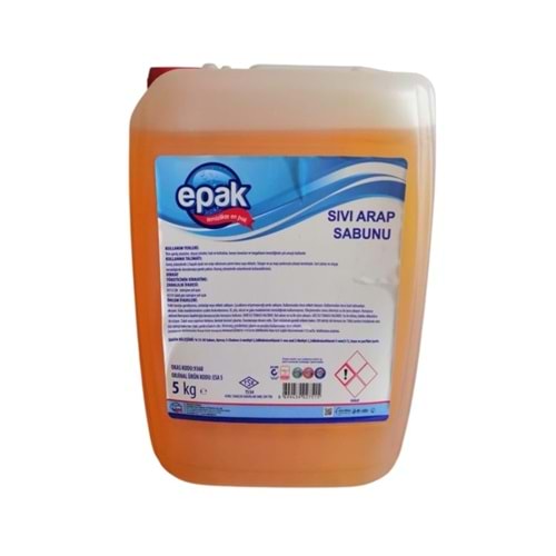 EPAK SIVI ARAP SABUNU 5 KG*4