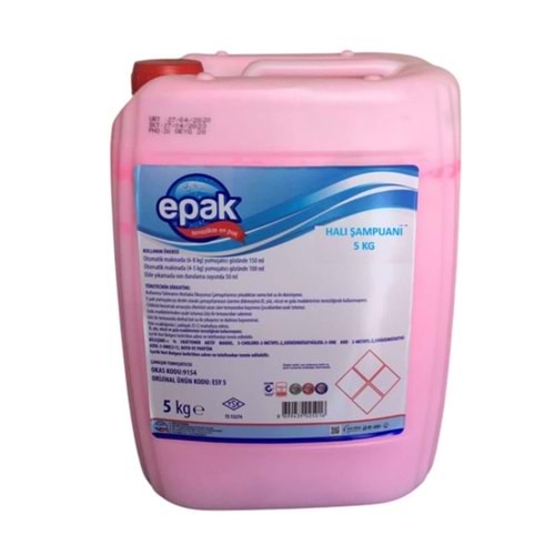 EPAK HALI ŞAMPUANI 5 KG*4