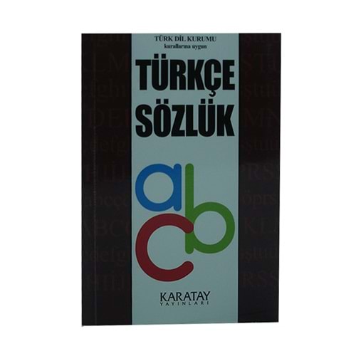 KARATAY TÜRKÇE SÖZLÜK 2.HAMUR*96