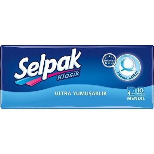 SELPAK MENDİL SADE*10*300