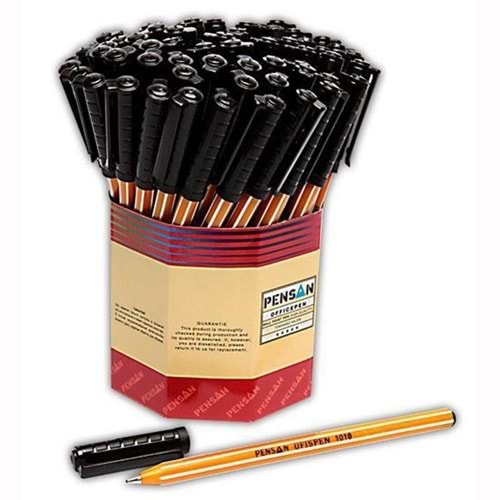 PENSAN 1010 TÜKENMEZ OFFİCE SİYAH*60