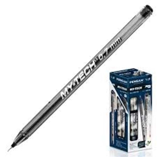 PENSAN 2240 TÜKENMEZ MYTECH 0.7 SİYAH*25
