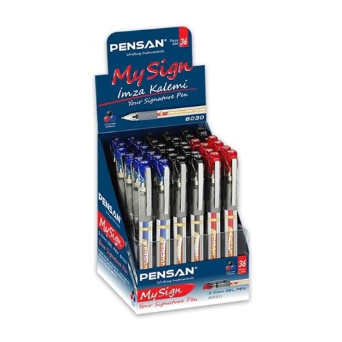 PENSAN 6030 MY SİGN İMZA KALEMİ 36 LI STAND