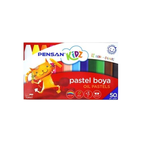PENSAN 98060 KİDZ PASTEL BOYA 12 RENK*144