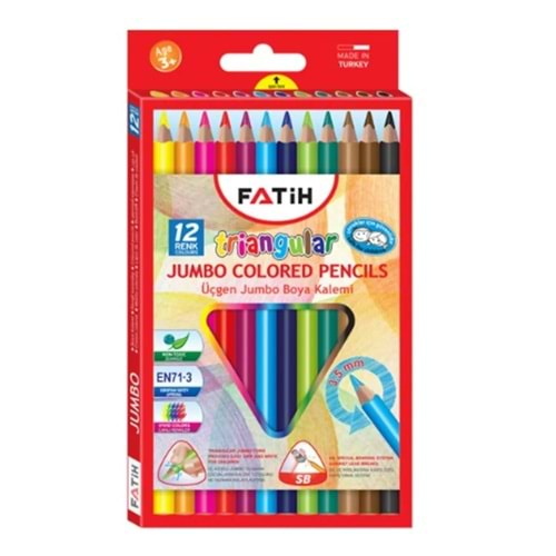 33490 FATİH KURUBOYA TRİANGULAR JUMBO 12Lİ*6