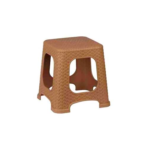 ÖZGEN 014 RATTAN TABURE KÜÇÜK*20