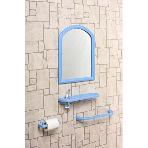 106 ÇLK STEEL KUBBELİ AYNA SETİ*10