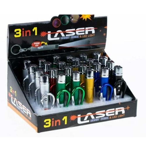 GOLD ORION R1002 LAZERLİ IŞIKLI ANAHTARLIK*24