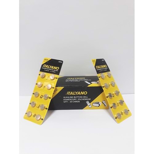 AG10 SAAT PİLİ ALKALİN*200
