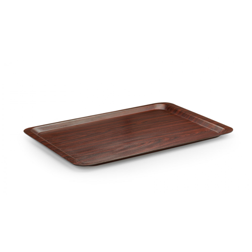 TF2434KWM TRİA KRAFT TEPSİ 24X34CM KAYMAZ CEVİZ MAT*50