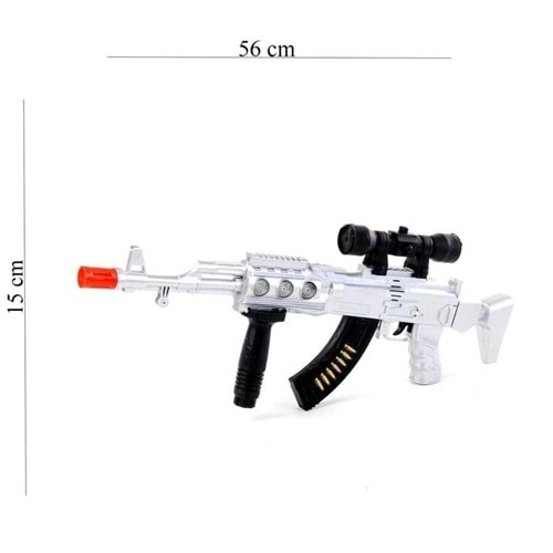 AK2828K KABZELİ PİLLİ IŞIKLI SİLAH POŞETLİ*60 /MP2830