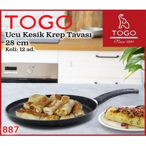 TOGO KREP TAVA GRANİT 28 CM*35