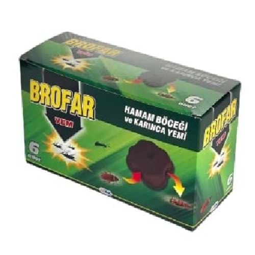 BROFAR HAHAM B.KARINCA YEMİ 6LI*12*4