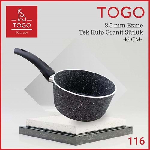 TOGO 116 AS SÜTLÜK EZME GRANİT 16 CM