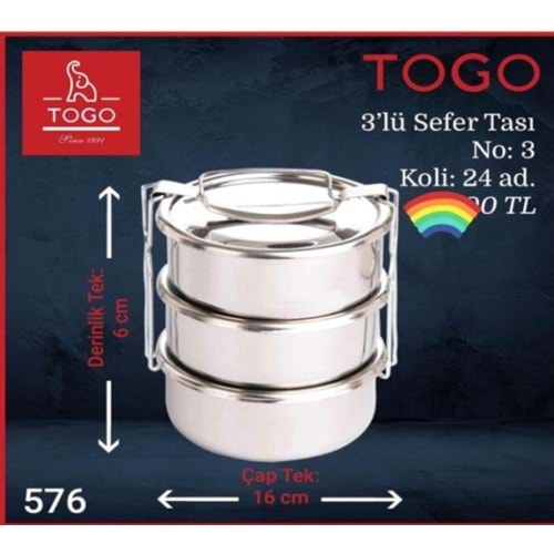 2340 TOGO AL SEFER TASI 3LÜ 17 CM NO:3*25