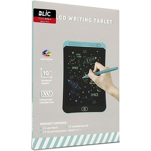 BTB4 BLİC LCD YAZI ÇİZİM TABLET 10