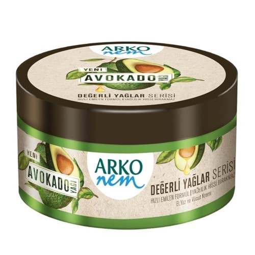 ARKO KREM AVAKADO YAĞI 250 ML*2*12