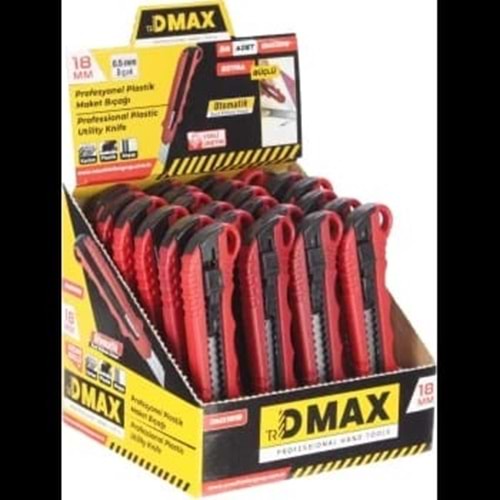 DMX1819 DMAX PROF. PLASTİK MAKET BIÇAĞI*24