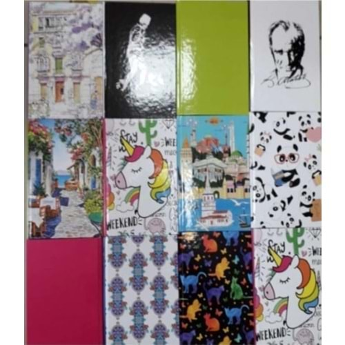 MCOLOR 14X20 MODELİST DEFTER SERT KAPAK