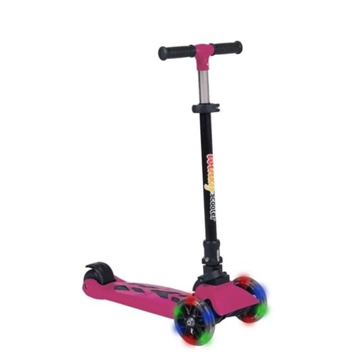 WİNKY SCOOTER PEMBE IŞIKLI (KUTULU)