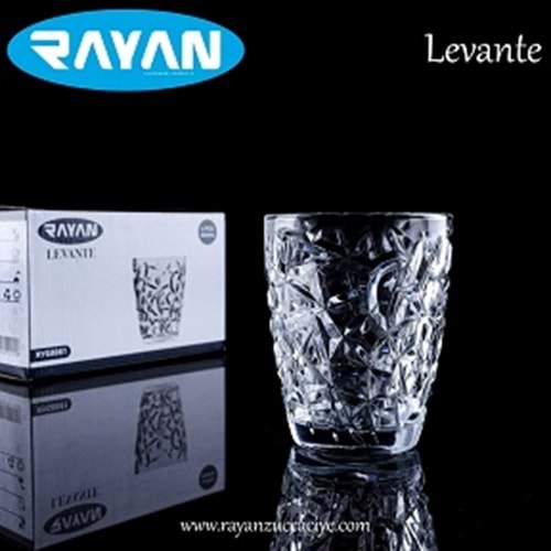 RAYAN RYG8081 LEVANTE CAM SU BARDAĞI 4 LÜ*12