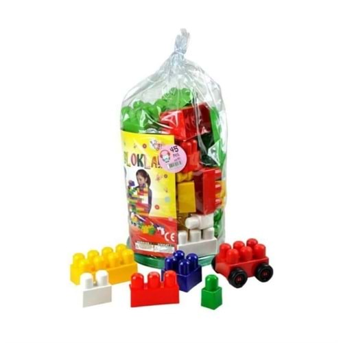 EFE OYUNCAK 161 ZEKA BLOKLARI LEGO 45 PRÇ. PVS*24