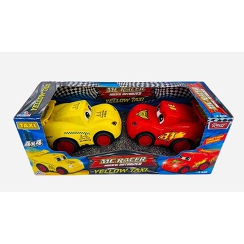 CAN ALİ TOYS CNL14542 MC RACER 2 Lİ ARABA*72
