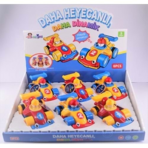 CAN ALİ TOYS CNL1111 KIRILMAZ FORMULA ARABA*96
