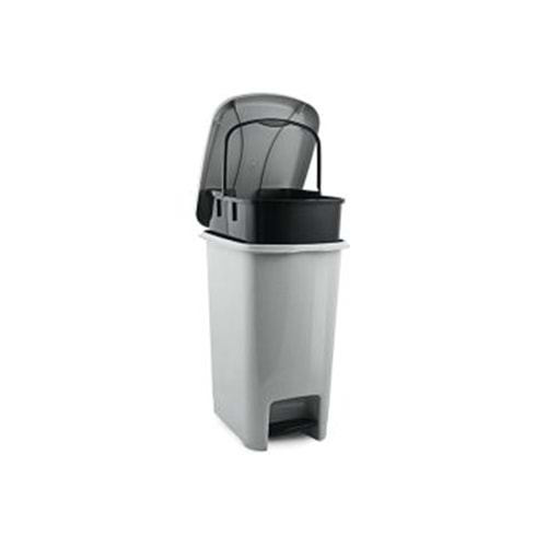 ÜÇSAN M1053 SLİM PEDALLI ÇÖP KOVA 12,5 LT*4