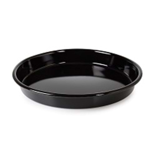 ARC EMAYE SİYAH YUVARLAK TEPSİ 40 CM*20