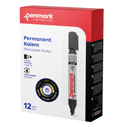 PENMARK HS120001 YUV.UÇ PERMANENT SİYAH*12