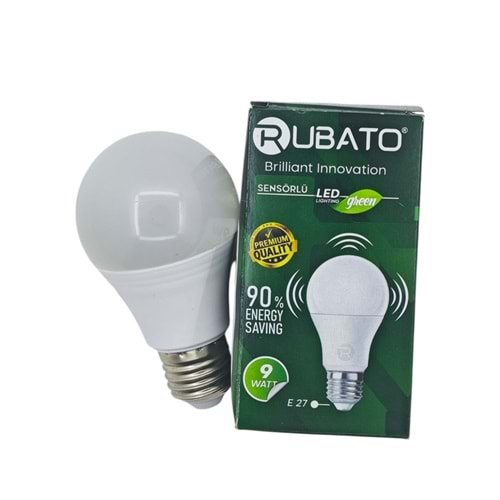 RUBATO RBT10109 LED AMPÜL SENSÖRLÜ 9 W*200