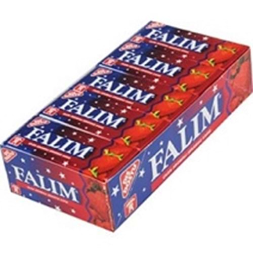 FALIM SAKIZ 5 Lİ ÇİLEK *18