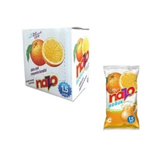 NAZO TOZ İÇECEK 9 GR PORTAKAL*24