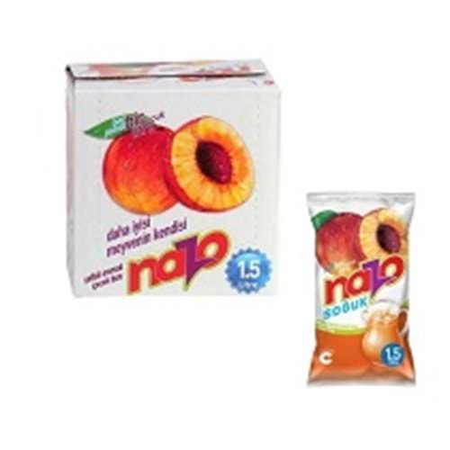 NAZO TOZ İÇECEK 9 GR ŞEFTALİ*24
