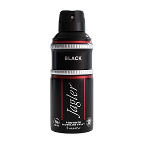 JAGLER DEO BAY BLACK 150 ML*24