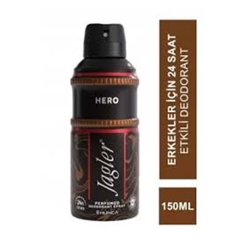 JAGLER DEO BAY HERO 150 ML*24