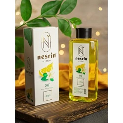 NESRİN KOLONYA LİMON 400ML KUTULU *20