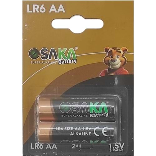 OSAKA PİL OPL06 KALEM LR6 AA 2 Lİ
